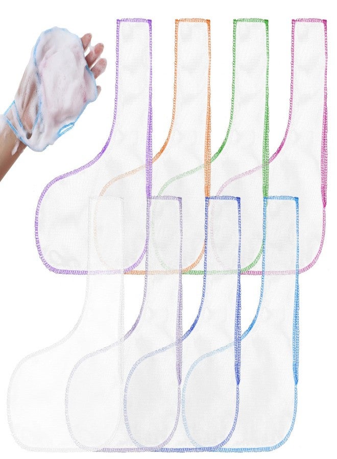 Cosblank 8 Pcs Soap Bar Saver Bag to Preserve Soap Mesh Pouch for Shower Body Wash Conditioner Shampoo Bar Holder, 8 Colors - Image 1